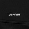 Li Ning Fitness Series Fleece Warm Round Neck Sports Casual Letter Sweatshirt Women Tops AWDV964-1