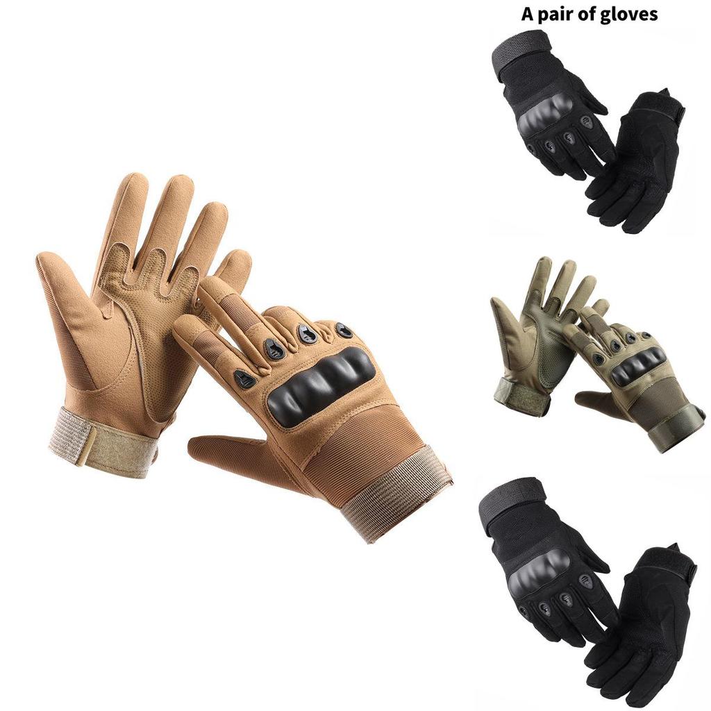 Taktyczne męskie rękawiczki rowerowe z antypoślizgowego nylonu do fitnessu na świeżym powietrzu i ochrony przed słońcem