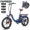 Fafrees Rower Elektryczny F20 Pro Składany 20" Silnik 250W Rower Elektryczny Dla Dorosłych Prędkość Maksymalna 25Km/h 36V 18AH Zasięg 90Km Obciążenie 150Kg 6 Kolor