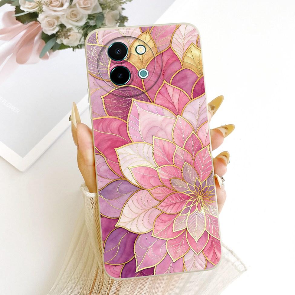 Casing For Vivo Y38 5G Cover Fashion Cartoon Cute Funny Painted Silicone Funda For Vivo Y 38 5G Phone Case
