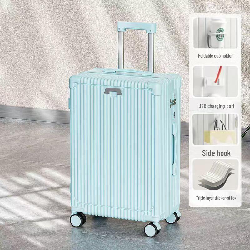 Lishen Large Capacity Carry-on Luggage Suitcase