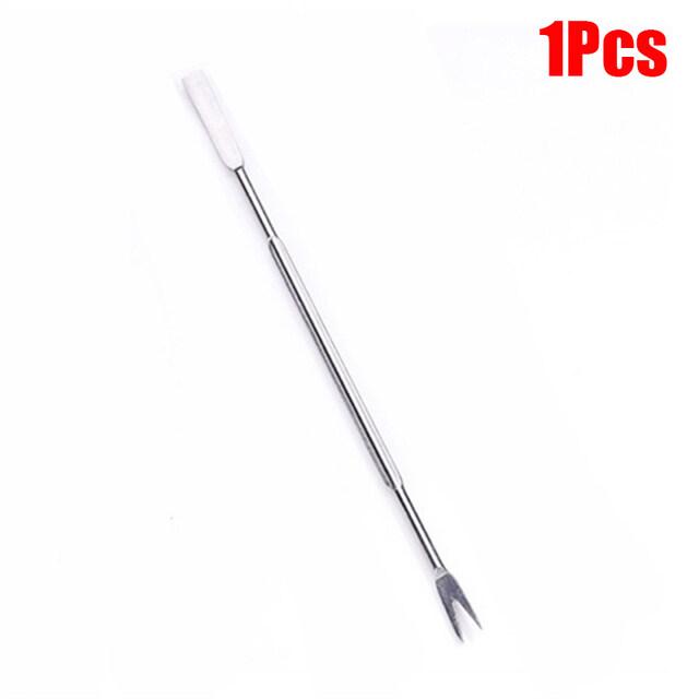 

5//3/1 шт. игла для морепродуктов, лобстеров, крабов, 17 см, нержавеющая сталь, многофункциональная, двойная игла для грецкого ореха, вилка для фруктов, кухонный гаджет