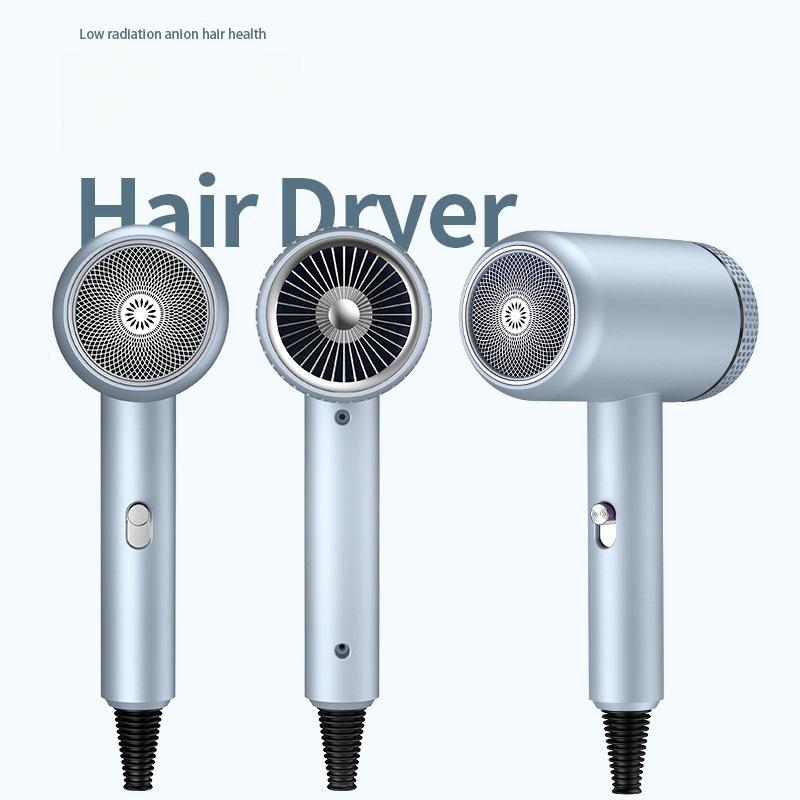 High-Power Hair Dryer with Blue Light for Home or Dorm Use