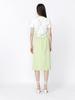 Minderly Backless Strap Dress - Yellow Green