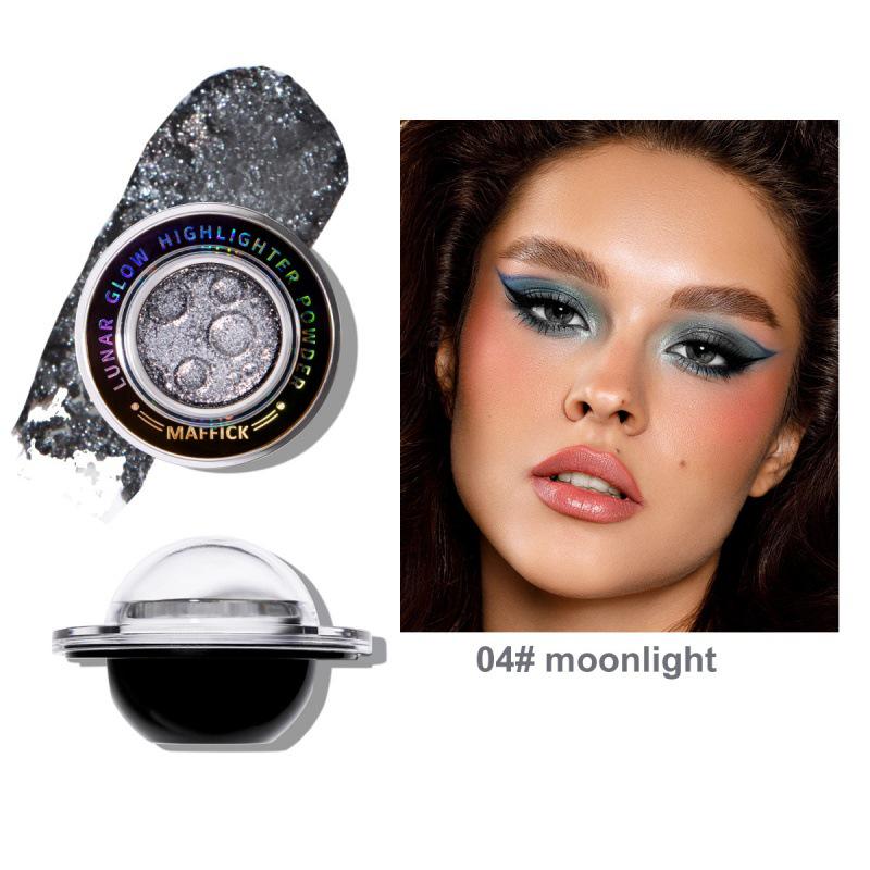 MAFFICK Planet Highlighter Puder - Super schimmernder Körperaufheller für Europa und Amerika