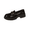 British style small leather shoes for women in the spring and autumn of 2025, new models with skirts, soft soles, students' leisure, and loafers