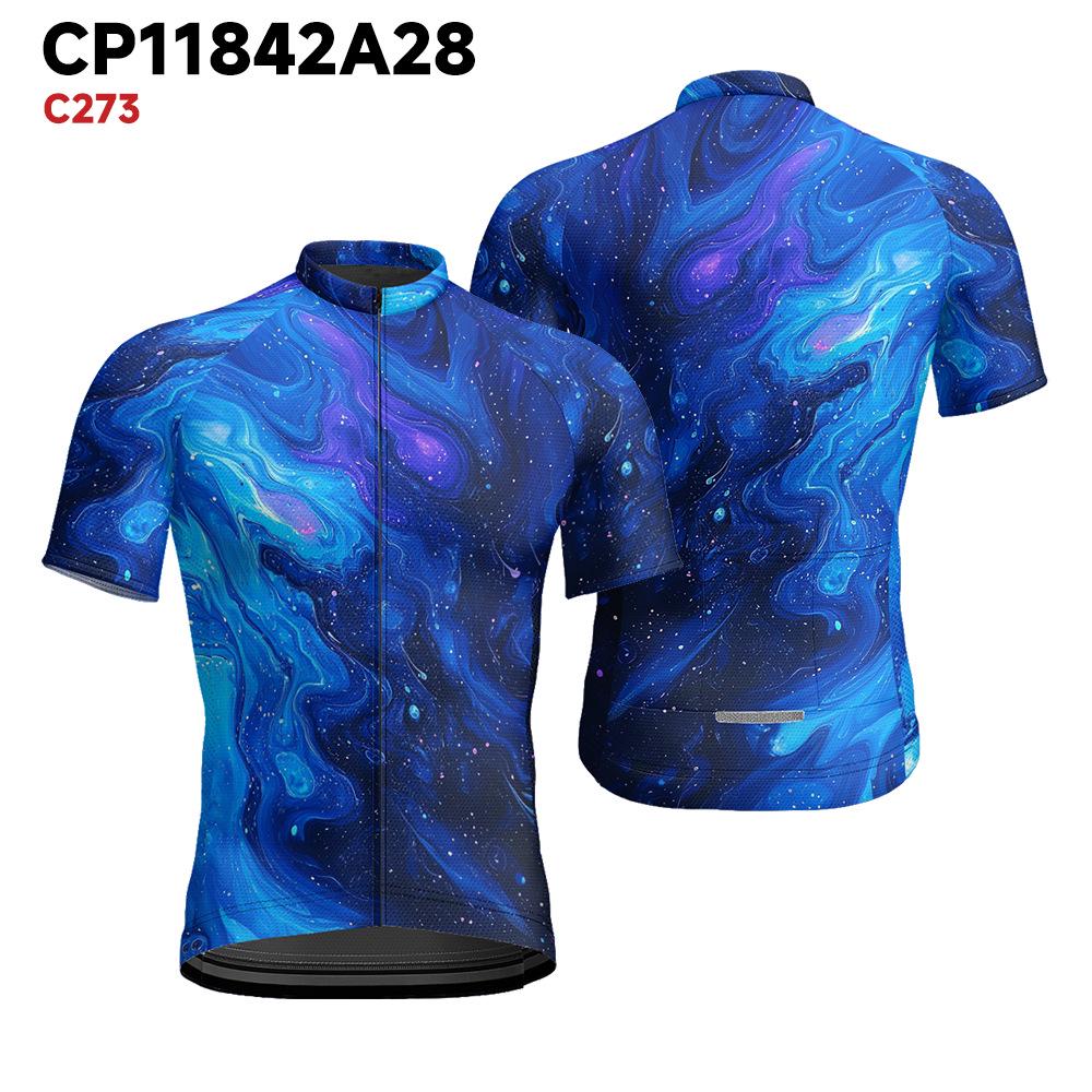 

Мужская градиентная велосипедная джерси - с коротким рукавом, дышащий летний топ для шоссейного и горного велосипеда 4XL