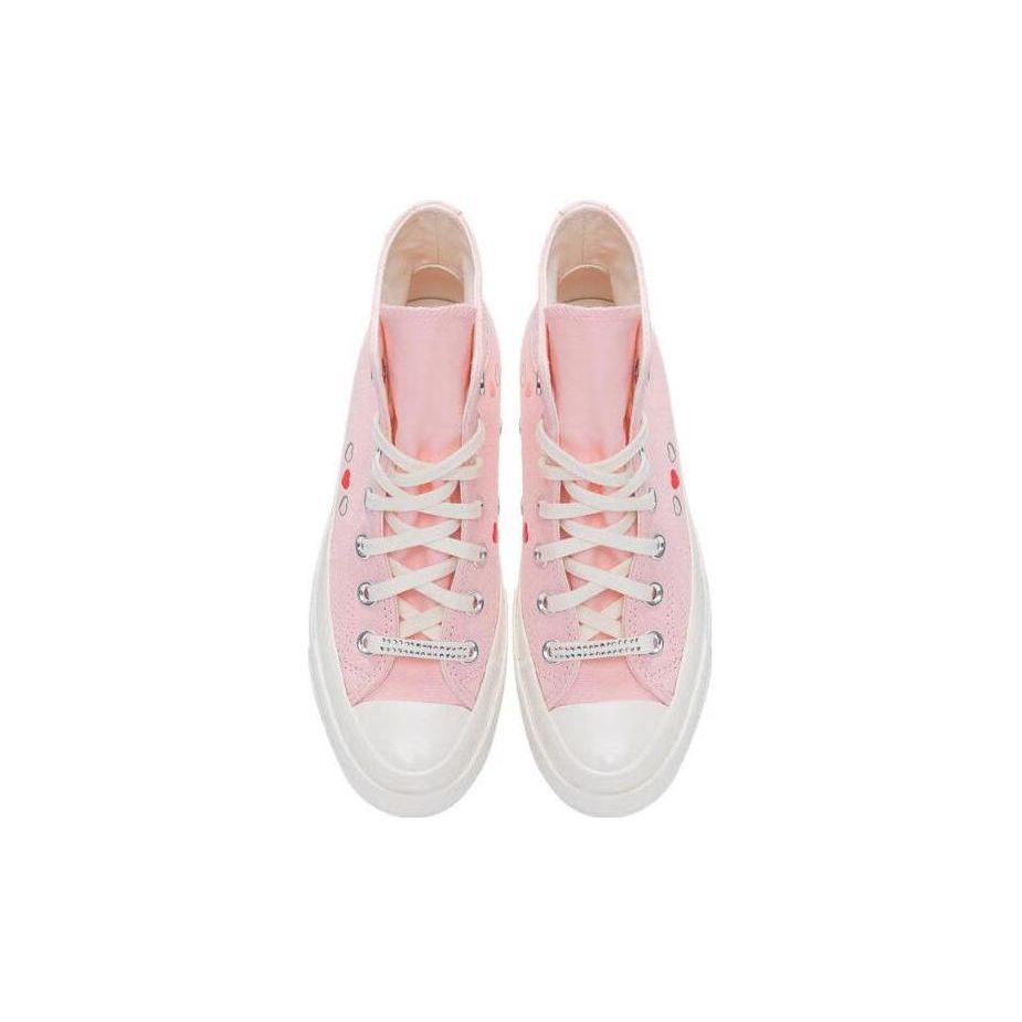Converse Chuck 70 High Y2K Heart Women Sneakers Pink Donut-Glaze Egret A09113C