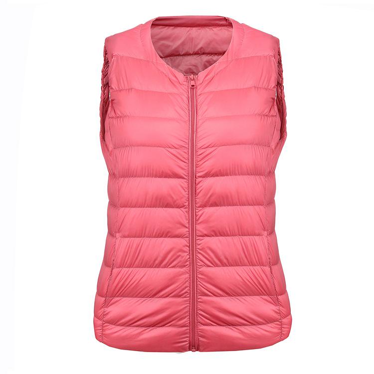 Unisex Winter Duck Down Vest Ultralight Double-sided Wear Sleeveless Warm 7XL Plus Size Waistcoat