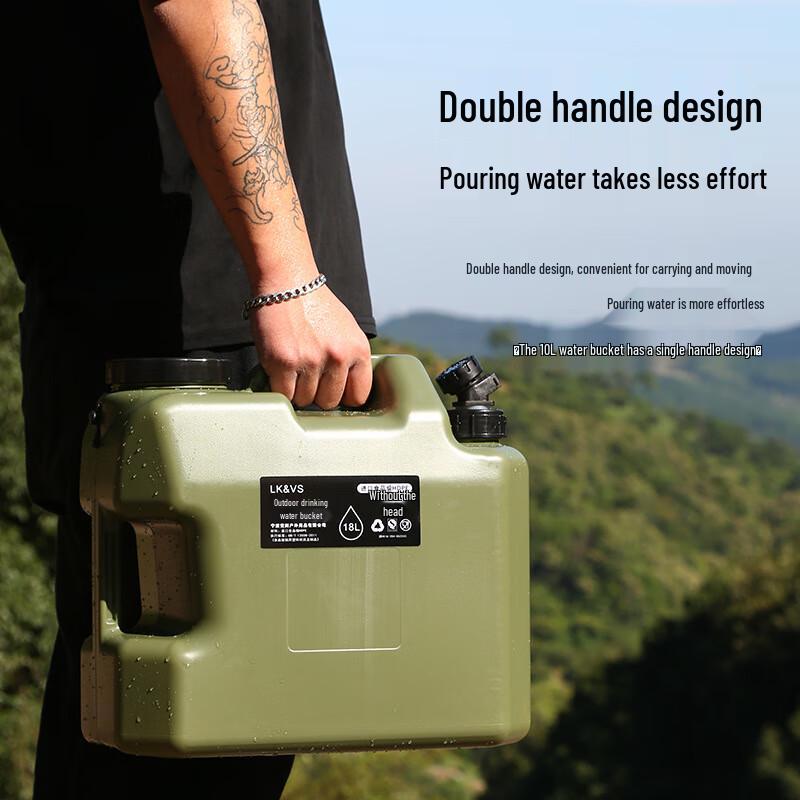 ZHANDOUHU Portable Outdoor Water Storage Bucket