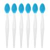 Silicone Lip Scrub Brush Double Sided Lip Exfoliator for Lightening Dark Lips Facial Cleaning Tool for Dry Skin Chapped Lips