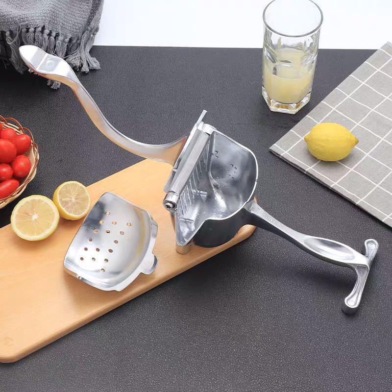 Stainless Steel Manual Citrus Juicer - Lemon & Orange Press