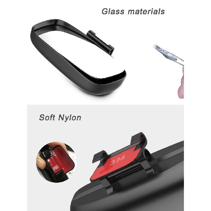 YASOKRO Car Blind Spot Mirror Wide Angle Mirror Adjustable Convex Rearview Mirror for Safety Parking Car Mirror