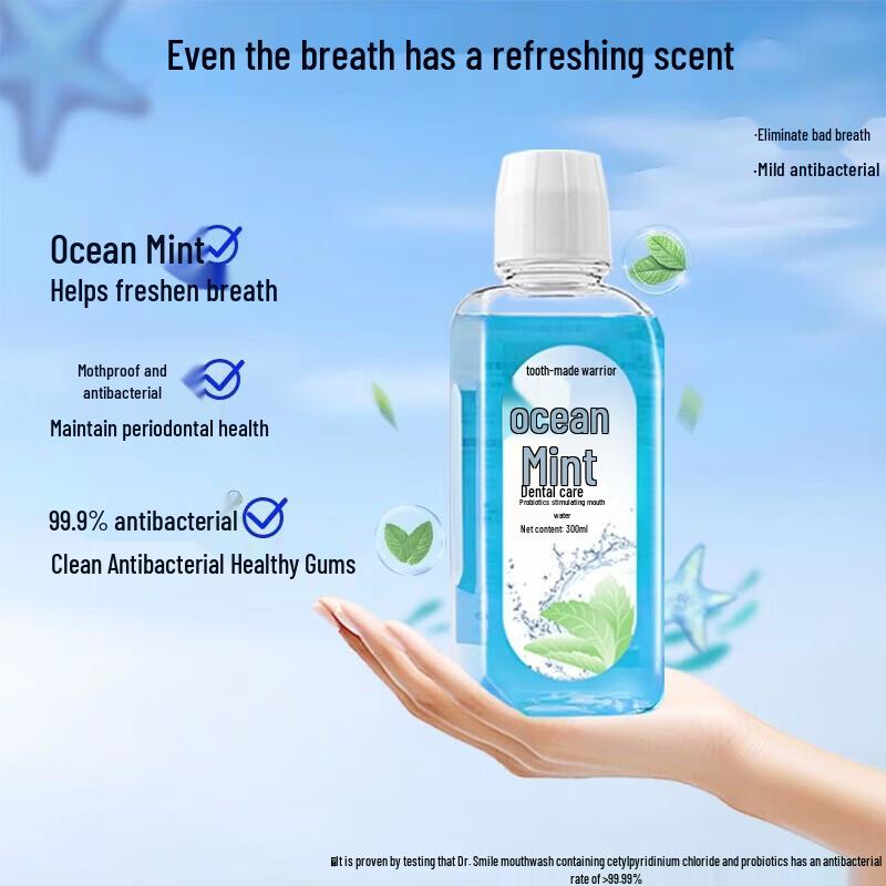 Dr. Tooth Probiotic Deep Clean Whitening Mouthwash