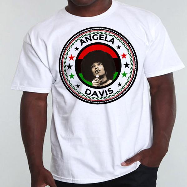 African  Black History Month Pan-Africanism Civil Rights Angela Davis Tee Unisex T-Shirt XL