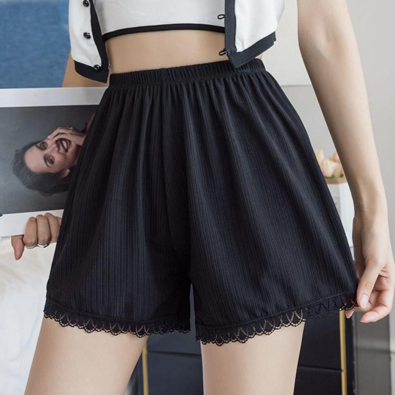 Summer Thin Anti-Exposure Casual Loose Lace Safety Pants Leggings For Women