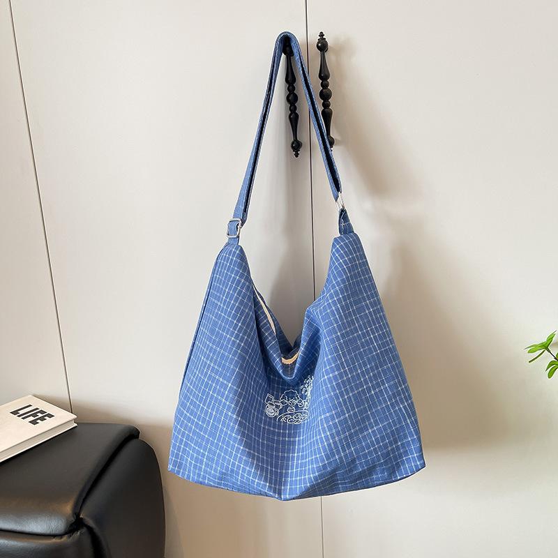 

Повседневный зарубежный стиль корейский ленивый стиль сумка подмышку женская 2025 новая повседневная сумка-тоут плиссированная на плечо сумка-мессенджер