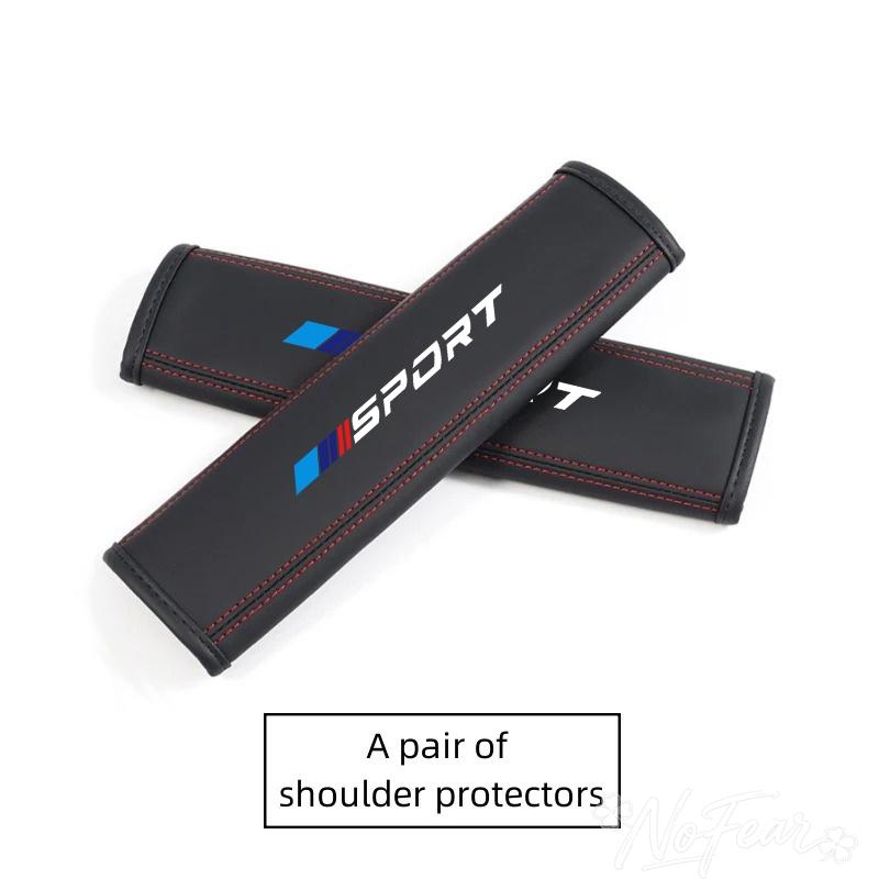 

Car Seat Belt Shoulder Cushion Pad Protect Headrest Neck Pillow For BMW 1 3 5 Series G30 G20 F30 F10 E60 X1 X3 E70 F15 F48a