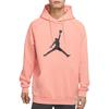 Men's Air Jordan Large logo Printing Pullover Autumn Quartz Pink DA6802-606