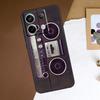 Old Cassette Tape Case For Redmi Note 13 Pro Plus 9 10 11 12 Pro 9S 10S 11S 12S Cover For Redmi 12 C 10C 13C