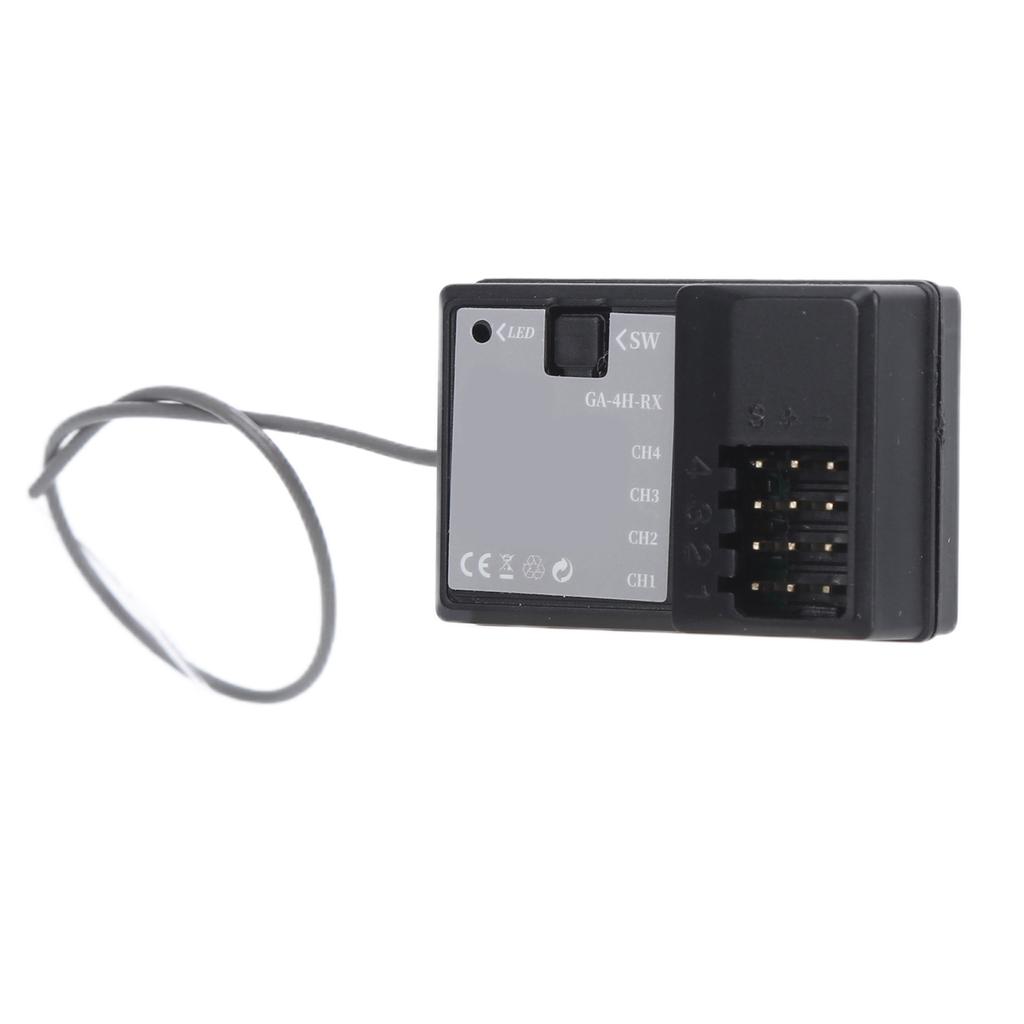 RC Receiver Waterproof 2.4G Frequency 3.3‑6V Receiver for Remote Control Car Boat Tank