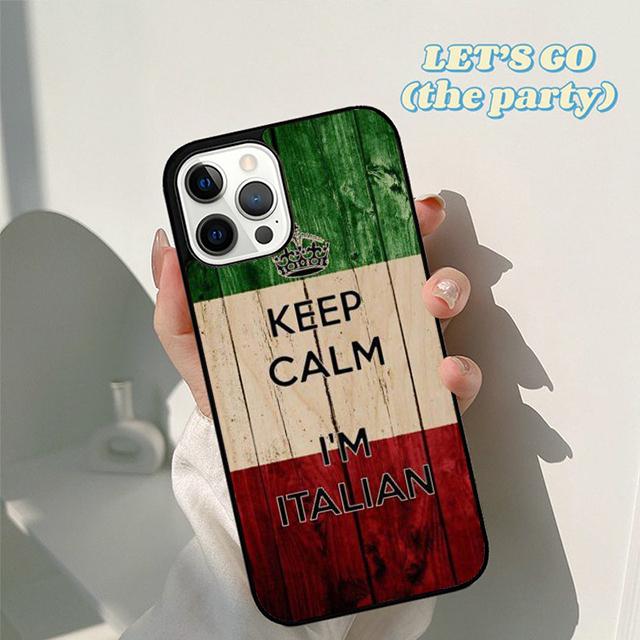 Autumu Italy Italia National Flag Phone Case Cover for iPhone 17 Air 16 16e 15 12 11 13 14 Pro Max Apple Plus Coque