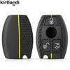 2/3buttons For Mercedes Benz W251 W463 W205 W176 W213 W204 W212 W177 GLK GLC CLA  AMG A B R C E S G Class Silicone Car Key Case SL6