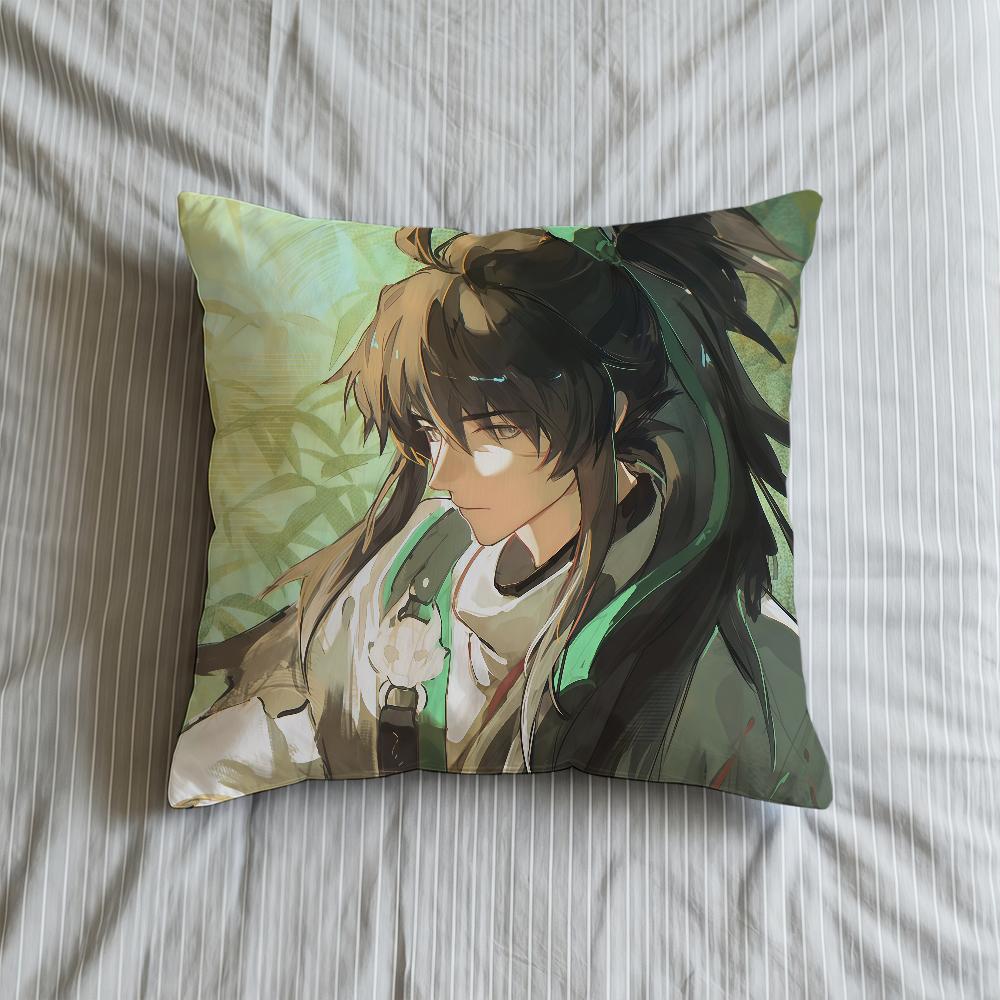 Cushion Qiuyuan Cover Soft Case For Wuthering Sofa Waves Living Room Home Comfortable Office Decor Protective Pillow Covers