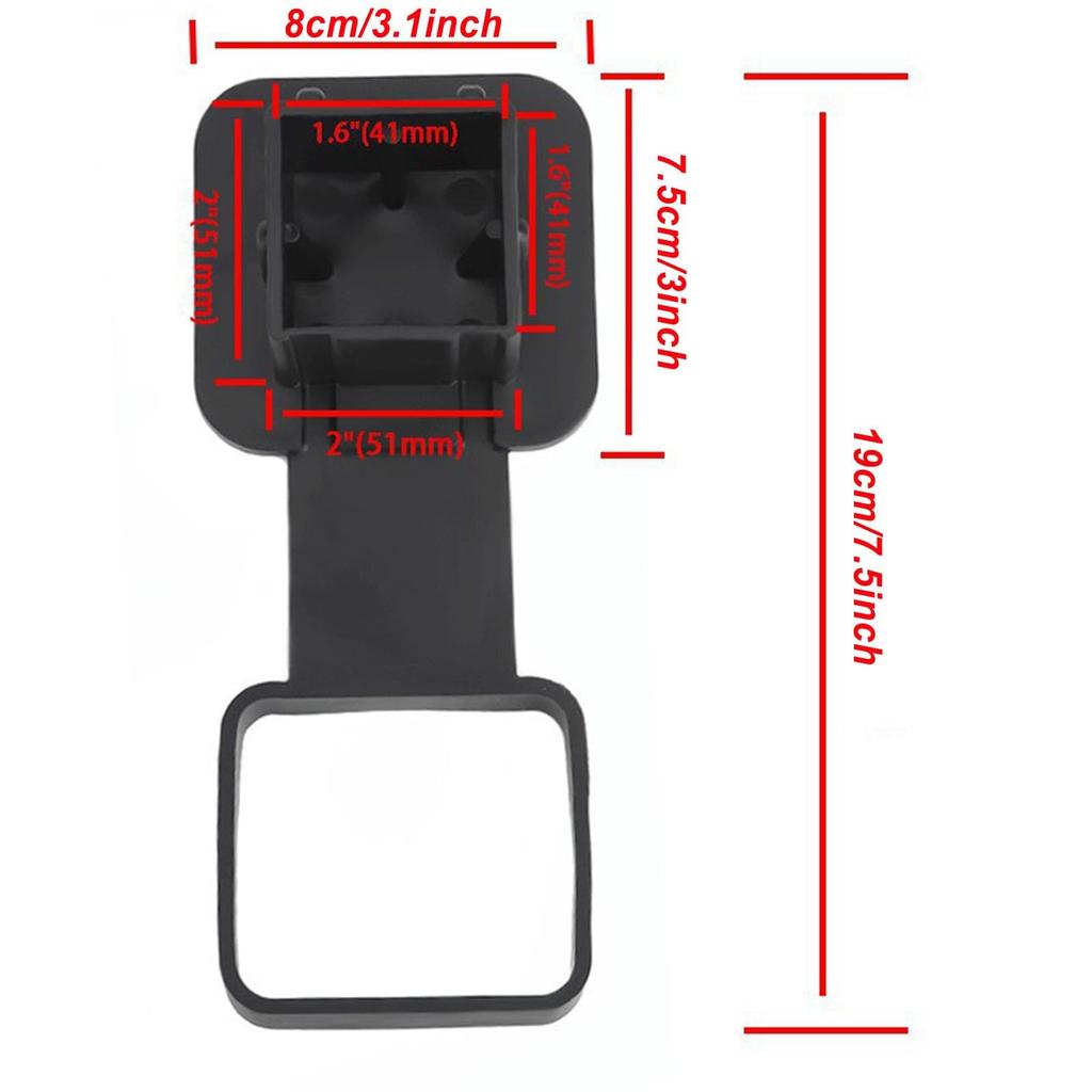 Trailer Hitch Receiver Cover, Tow Hitch Cover | Trailer Hitch Receiver Cover Receiver Tube