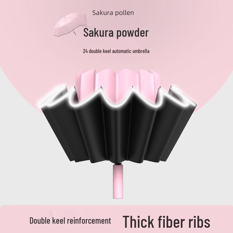 Yizhou 24-Rib Automatic Folding Double Umbrella