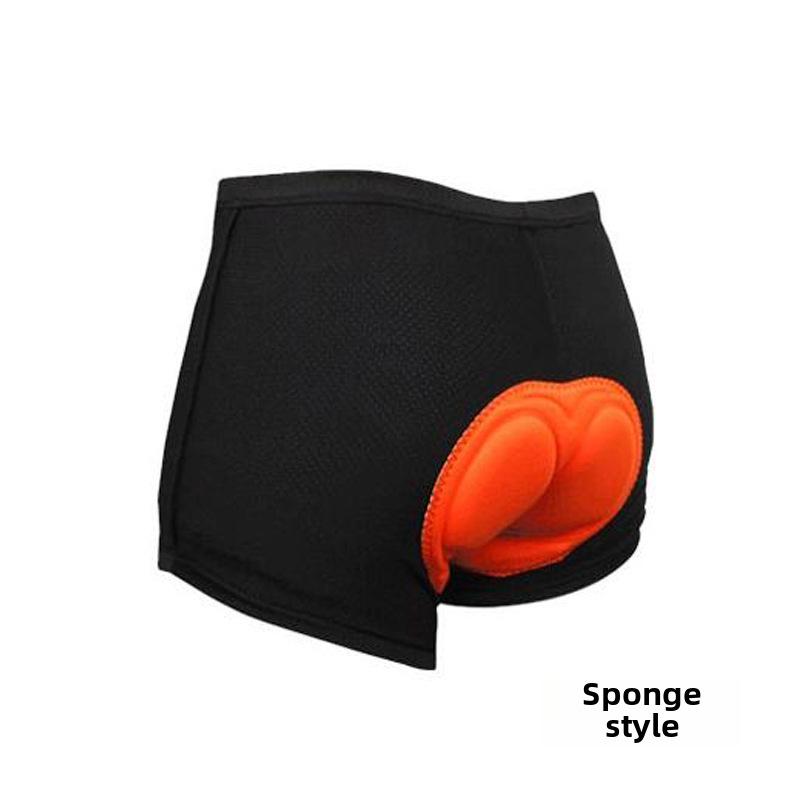 Breathable Cycling Underwear with Shock Absorption and Moisture-Wicking Silicone Padding