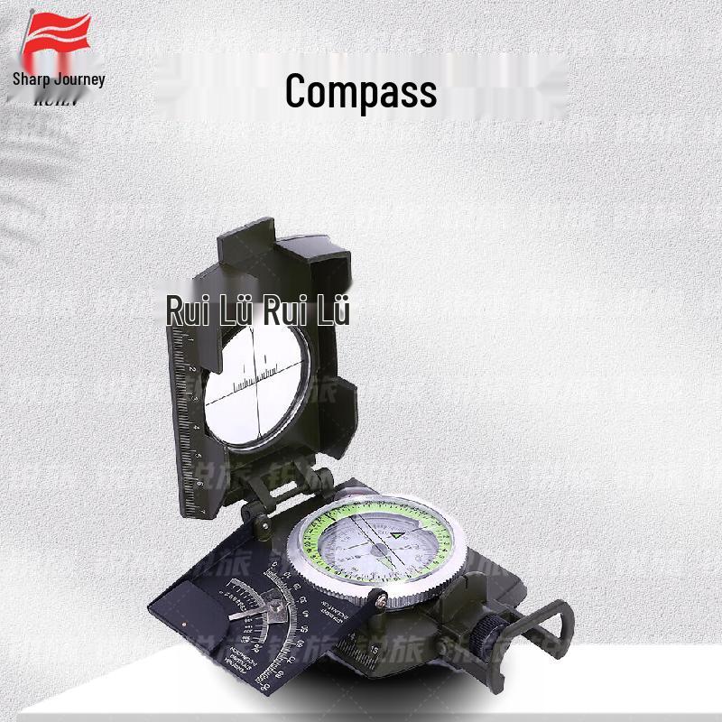 Upgraded Multifunction Military Green Compass