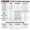 Multifunctional ANENG M126 Digital Multimeter Professional 6000 Count AC/DC Voltage Resistance Capacitance NCV Detection Voltmeter Tools Electrician