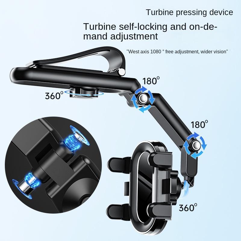 Multi Functional Mobile Phone Holder Sun Visor Rear Seat Camera Kitchen Table Mobile Phone Holder Car