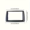 car radio frame Suitable for Fiat Panda 2003-2012 car radio 2din Stereo Panel Instrument Panel Installation Kit Frame Panel