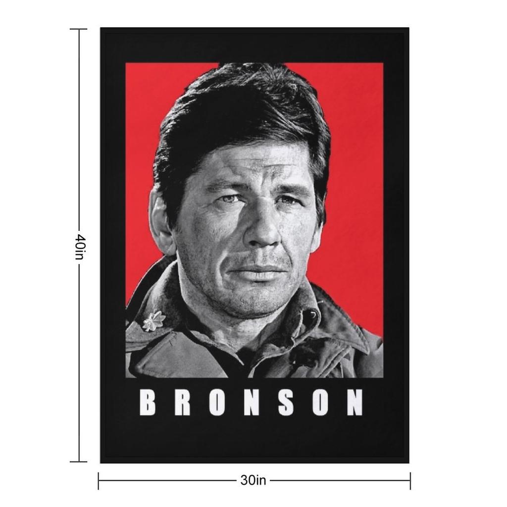 Lover Gift Charles Bronson Halloween Throw Blanket Personalized Gift Stuffeds Single Bed Blankets