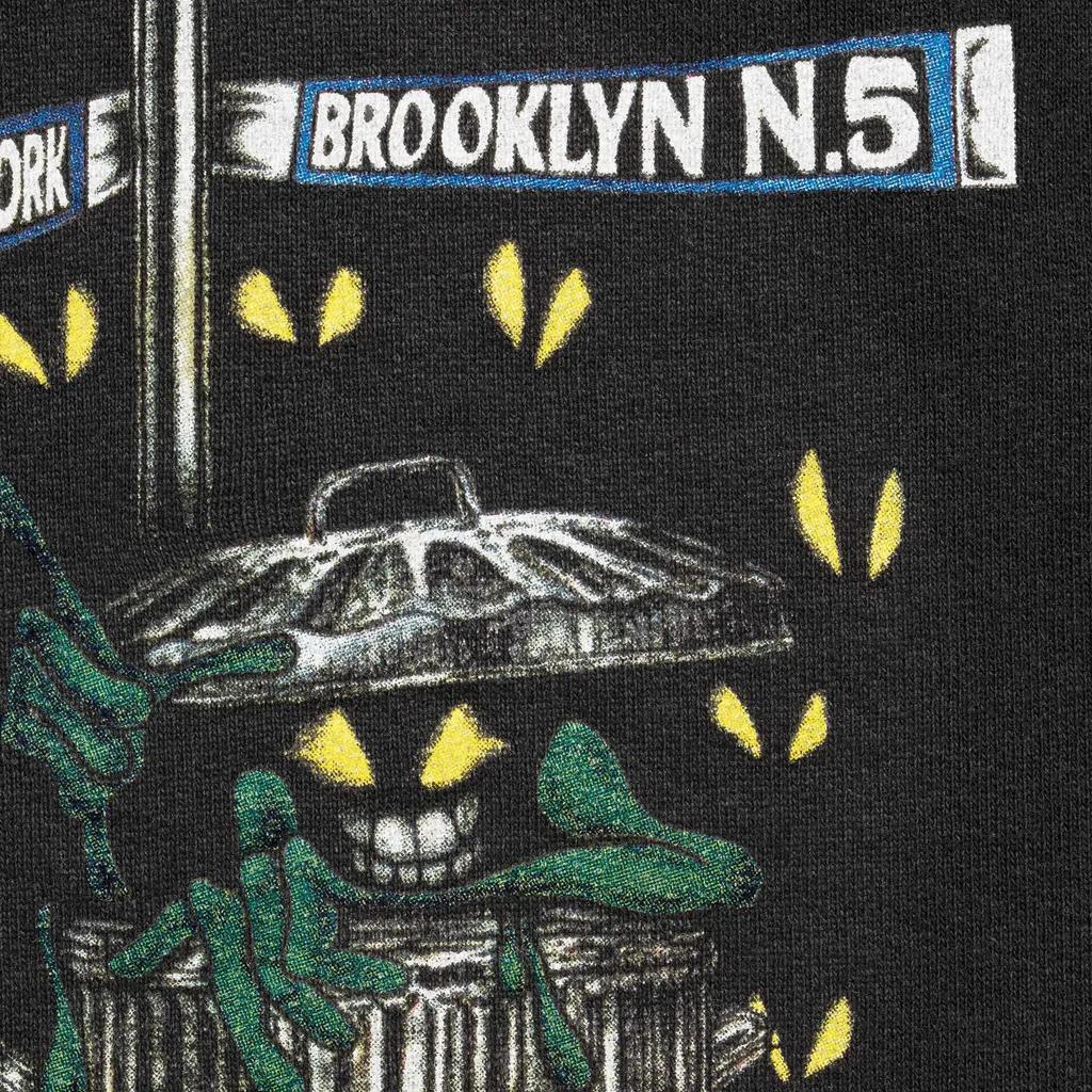 Supreme x DSNY Zip Up Hooded Sweatshirt Black