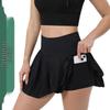 Pleated Anti-Exposure Sports Skirt for Running, Yoga, Golf & Tennis