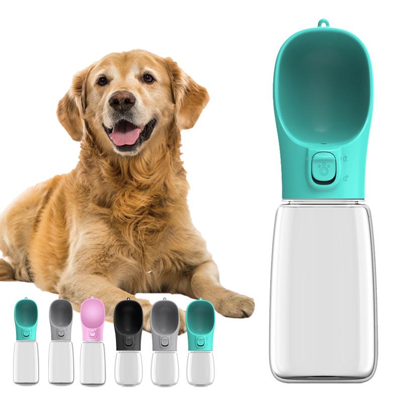 Portable Dog Water Bottle - Travel Pet Drinker for Outdoor Trips