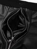 Mens Lingerie Wet Look Faux Leather Zipper Bulge Pouch Low Rise Boxer Briefs Shorts Underwear Underpants
