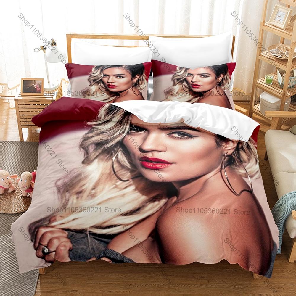 Colombian Reggaeton Icon Karol G Mañana Será Bonito Pink Angel Bichota Album Collage Bedding Set 1 Duvet Cover + 2 Pillowcases