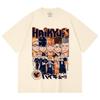 T-shirt Unisex Cotone Pesante 230 Gsm 100% Cotone Haikyu V7 Karasuno High Stampa