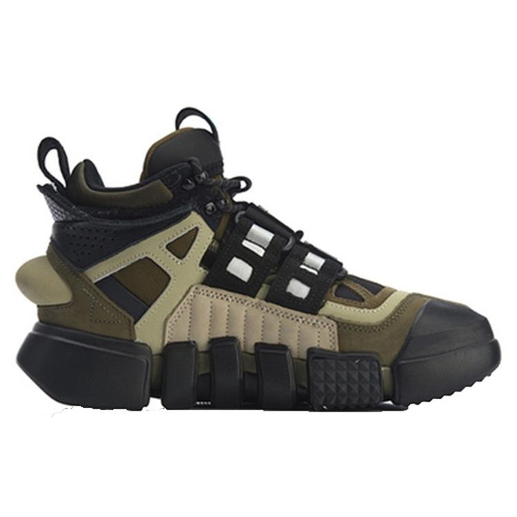 LiNing NYFW ACE + Men's High Shoes - Khaki AGWP027-5