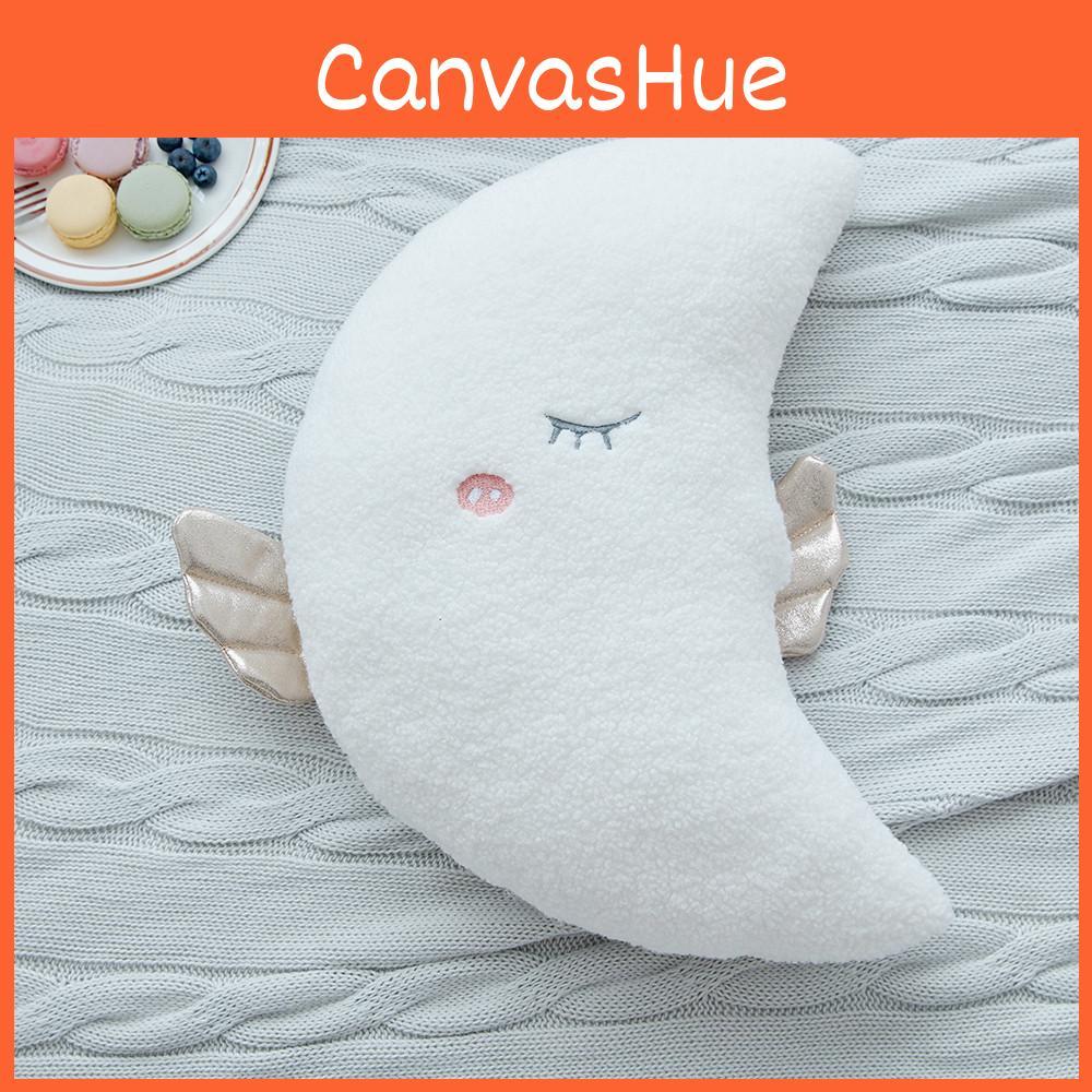 Cloud Moon Star Wing Plush Stuffed Toy Smile Doll Pp Cotton Girl Birthday Gift