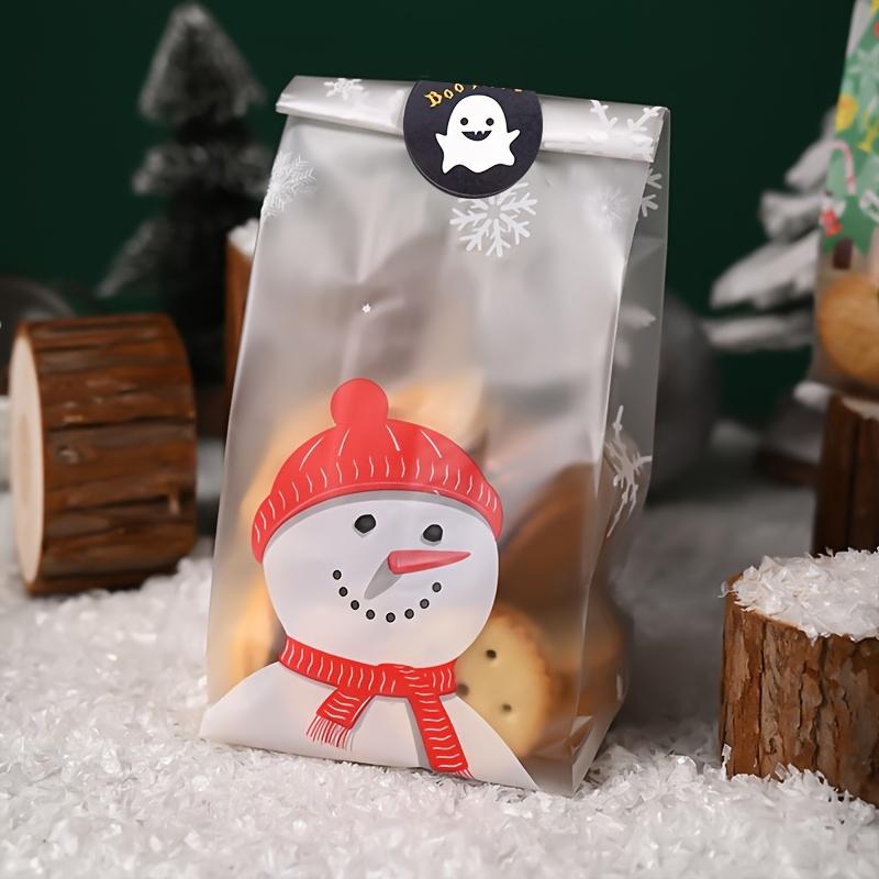 30 Blatt festliche Weihnachts-Emoticon-Aufkleber (270 Stück) - Fröhliche Siegel & Dekorationen für Briefumschläge, Schachteln und Partybereiche
