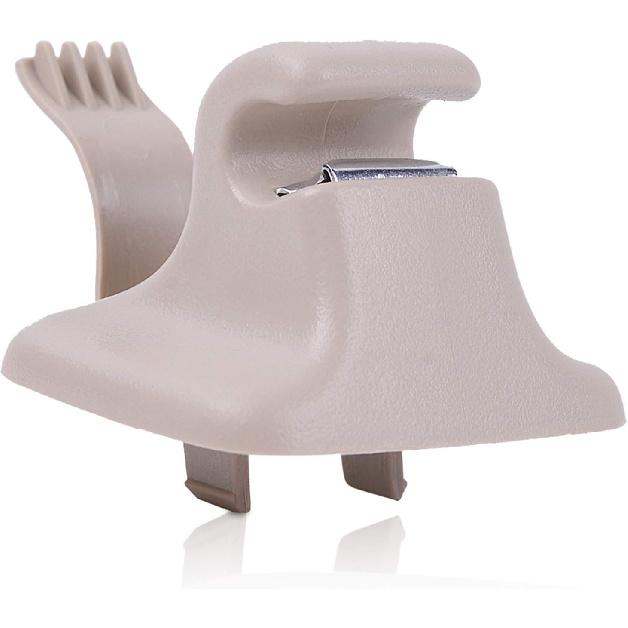 

runmade Interior Beige Sun Visor Hook Clip Bracket Compatible with Volkswagen Golf Jetta MK6 Passat B6 CC Tiguan бежевый