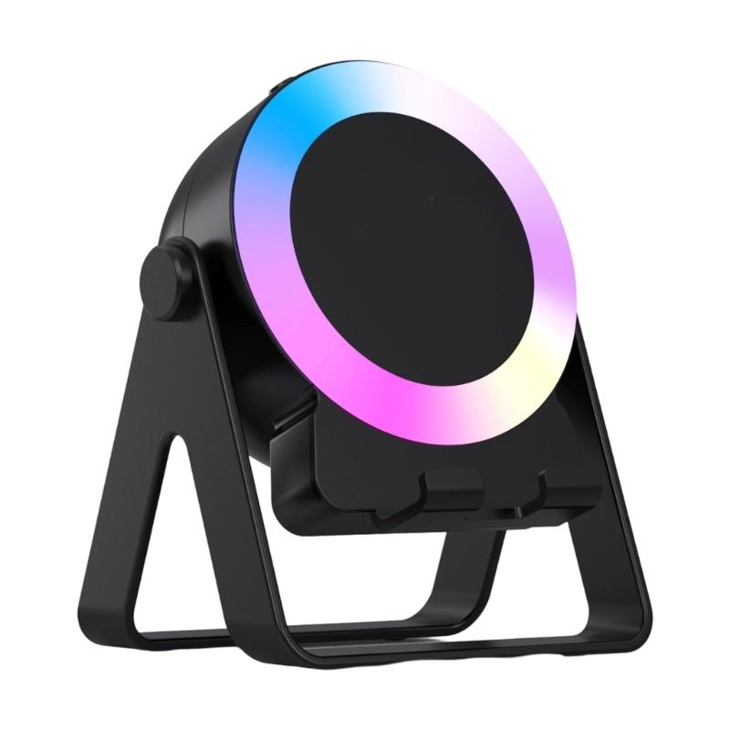 Kabelloser Lade-Lautsprecher-Telefonständer Mit 360°-Surround-Sound Mehrwinkelverstellung Langlebigkeit Universelle Kompatibilität