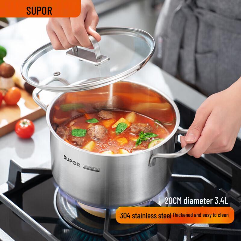 Supor 304 Stainless Steel Multi-Function Pot