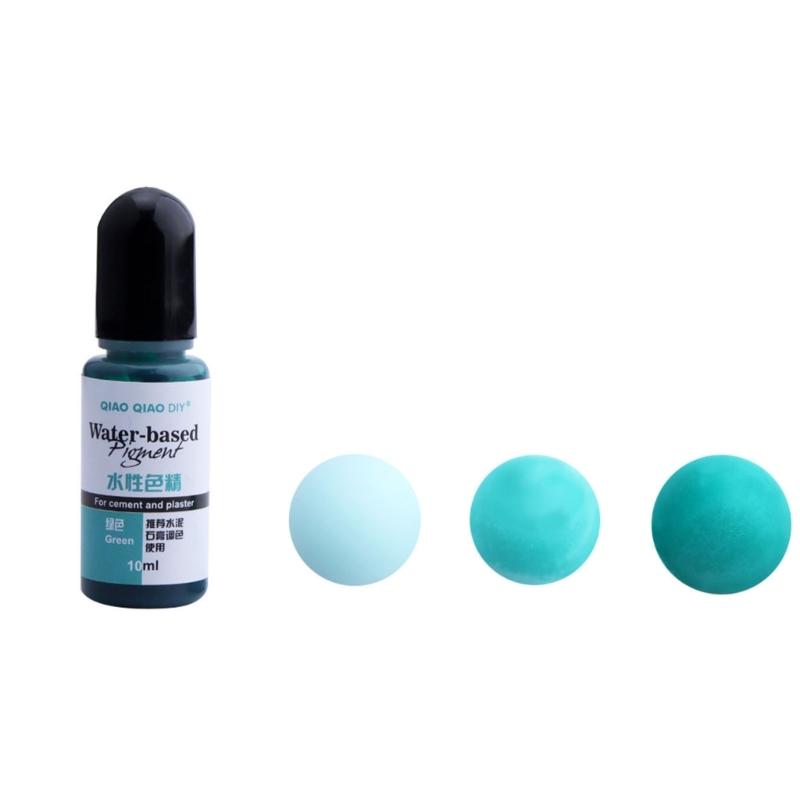 DIY Handmade Mold Color Mixing Pigment 8 Water Based Toner Options for Gypsum Cement Color Mixing Silicone Pigment