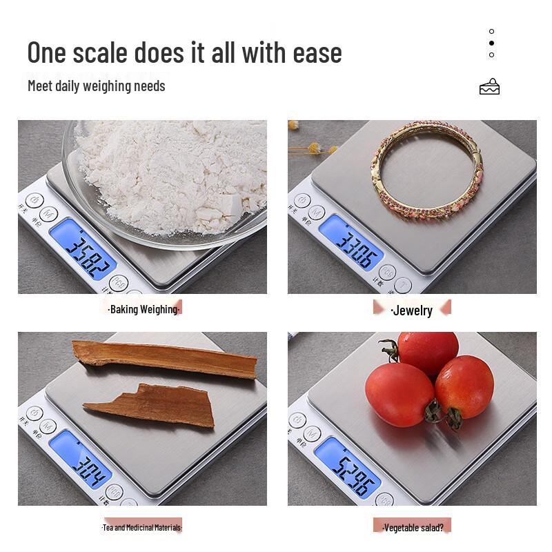 High-Precision Mini Digital Jewelry Scale